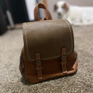 Small backpack purse